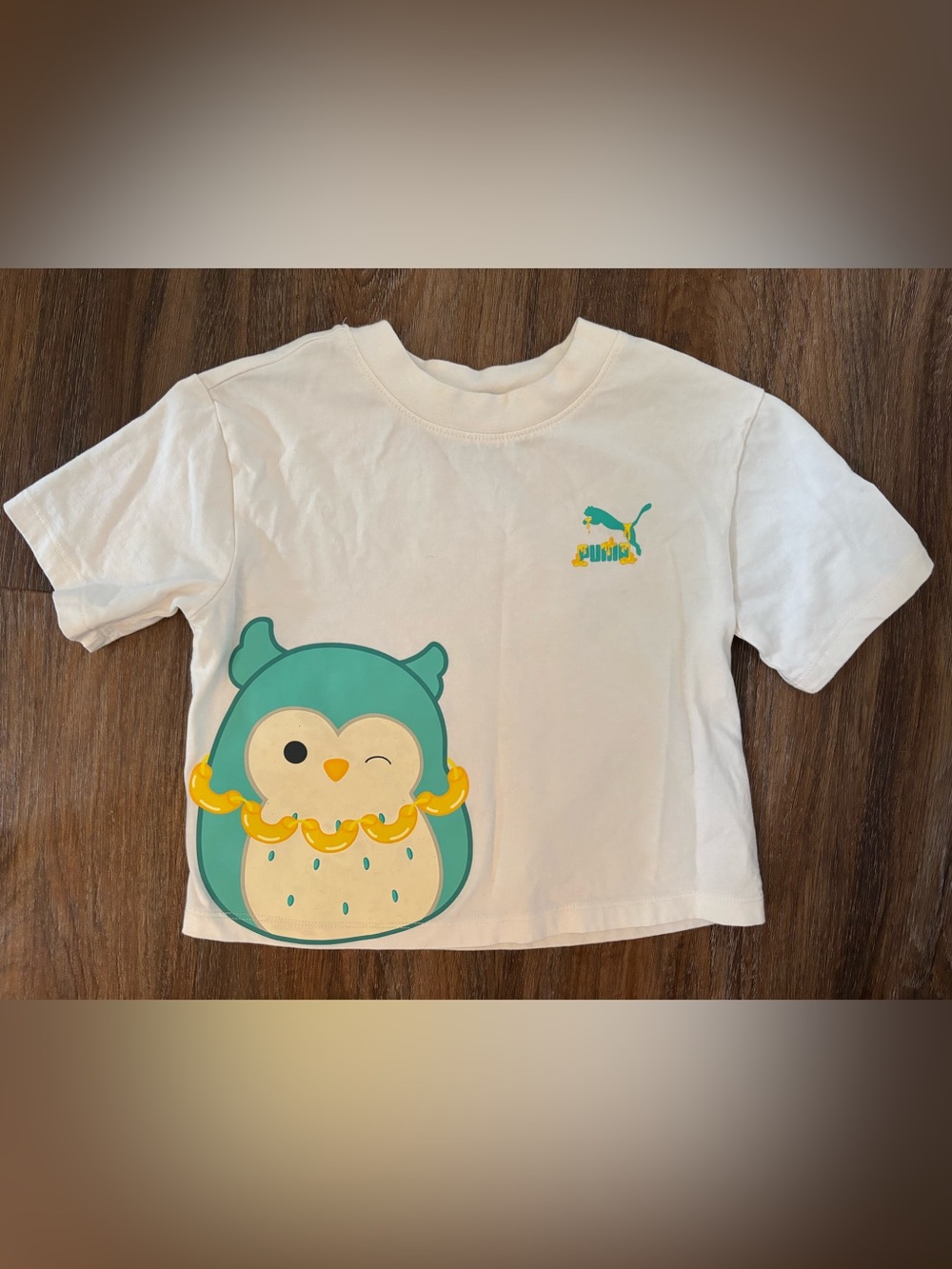 Puma Squishmallow collab tee 4y